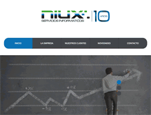 Tablet Screenshot of niux.com.ar